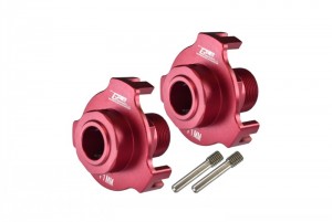 GPM MAKX10/+11MM ALUMINUM WHEEL HUB HEX (+11MM) ARRMA 1/5 4WD KRATON 8S BLX MONSTER TRUCK ARA110002T1/T2 - MAKX10/+11MM-R