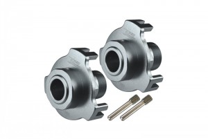 GPM MAKX10/+11MM ALUMINUM WHEEL HUB HEX (+11MM) ARRMA 1/5 4WD KRATON 8S BLX MONSTER TRUCK ARA110002T1/T2 - SILVER - MAKX10/+11MM-S