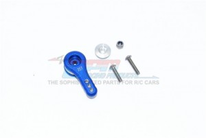 GPM MAK025TA/3H ALUMINUM 25T SERVO HORN W. BUILT-IN SPRING (3 POSITIONING HOLES) ARRMA 1/8 4WD ELECTRIC TALION 6S BLX  ARA106048 / KRATON 6S - BLUE - MAK025TA/3H-B