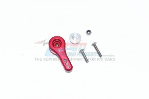 GPM MAK025TA/3H ALUMINUM 25T SERVO HORN W. BUILT-IN SPRING (3 POSITIONING HOLES) ARRMA 1/8 4WD ELECTRIC TALION 6S BLX  ARA106048 / KRATON 6S - RED - MAK025TA/3H-R