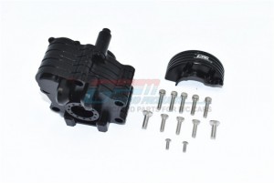 GPM MAKX038 ALUMINUM CENTER GEARBOX 1/10 RC ARRMA 1/5 4WD KRATON 8S BLX MONSTER TRUCK ARA110002T1/T2 - MAKX038-BK