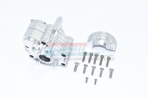 GPM MAKX038 ALUMINUM CENTER GEARBOX 1/10 RC ARRMA 1/5 4WD KRATON 8S BLX MONSTER TRUCK ARA110002T1/T2 - SILVER - MAKX038-S