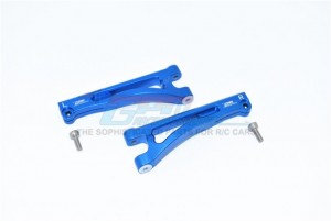 GPM MAM054 ALUMINUM FRONT UPPER ARMS ARRMA 1/7 4WD MOJAVE 6S BLX DESERT TRUCK ARA10058T1/T2 - BLUE - MAM054-B