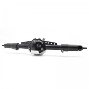 Front & Rear Axle Set Black For 1/10 AXIAL RACING SCX10-II ROCK CRAWLER - S19035-R