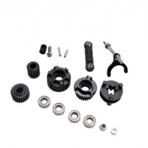 HD 2 Speed Transmission Conversion Kit Gears Set  For 1/10 AXIAL RACING SCX10-II ROCK CRAWLER - S17038