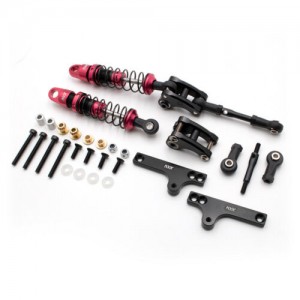 ALLOY Rear Cantilever Kit Suspension Shock Set  For 1/10 AXIAL RACING SCX10-II ROCK CRAWLER - S19004