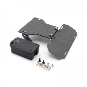 Combo Set Carbon Fiber Forward Shift Relocation W/ Battery Tray For 1/10 AXIAL RACING SCX10-II ROCK CRAWLER - S18001