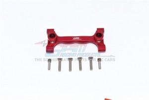 GPM SCX3015R ALUMINUM REAR CHASSIS BRACE 1/10 RC AXIAL RACING SCX10-III TRUCK AXI231014 - RED - SCX3015R-R