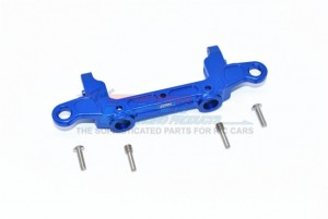 GPM SCX3331R-B ALUMINIUM REAR BUMPER MOUNT  1/10 RC AXIAL RACING SCX10-III TRUCK AXI231014 - BLUE - SCX3331R-B