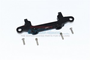 GPM SCX3331R-B ALUMINIUM REAR BUMPER MOUNT  1/10 RC AXIAL RACING SCX10-III TRUCK AXI231014 - BLACK - SCX3331R-BK