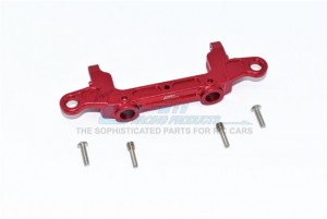 GPM SCX3331R-B ALUMINIUM REAR BUMPER MOUNT  1/10 RC AXIAL RACING SCX10-III TRUCK AXI231014 - RED - SCX3331R-R