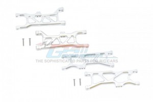 GPM MAKS5556 ALUMINUM FRONT & REAR  LOWER ARMS ARRMA 1/10 4WD KRATON 4X4 4S BLX ARA102690 - MAKS5556-S