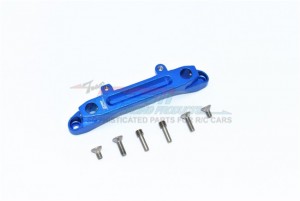 GPM SCX3015F ALUMINUM FRONT CHASSIS BRACE  FOR AXIAL RACING RC SCX10-III - BLUE - SCX3015F-B