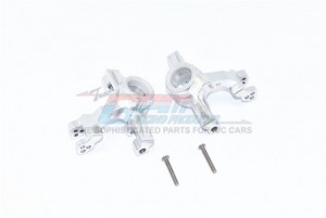 GPM RACING MAKS021 ALUMINUM FRONT KNUCKLE ARMS ARRMA 1/10 4WD KRATON 4X4 4S BLX ARA102690 - SILVER - MAKS021-S