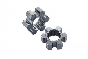 GPM TXM010/10MM ALUMINIUM WHEEL HEX (10MM THICKNESS) FOR 6S TRAXXAS XMAXX 6S 8S MONSTER - Gun silver - TXM010/10MM-GS