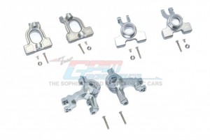 GPM RACING MAKS192122 ALLOY FRONT C-HUBS FRONT / REAR KNUCKLE ARMS 1/10 4WD ARRMA KRATON 4X4 4S BLX ARA102690 - MAKS192122-GS