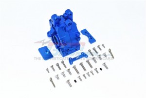 GPM RACING MAKX013 ALUMINUM REAR GEAR BOX ARRMA 1/5 4WD KRATON 8S BLX MONSTER TRUCK  ARA110002T1/T2 - BLUE - MAKX013-B