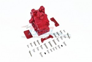 GPM RACING MAKX013 ALUMINUM REAR GEAR BOX ARRMA 1/5 4WD KRATON 8S BLX MONSTER TRUCK  ARA110002T1/T2 - RED - MAKX013-R
