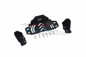 GPM SCX30126M ALLOY MIDDLE BATTERY HOLDER 1/10 RC AXIAL RACING 1/10 4WD SCX10-III - BLACK - SCX30126M-BK