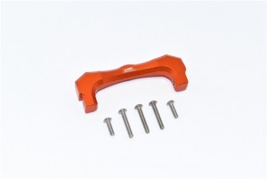 GPM CC2331F ALLOY FRONT BUMPER MOUNT 1/10 RC TAMIYA CC-02 CHASSIS - ORANGE - CC2331F-OR