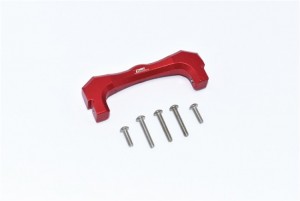 GPM CC2331F ALLOY FRONT BUMPER MOUNT 1/10 RC TAMIYA CC-02 CHASSIS - RED - CC2331F-R