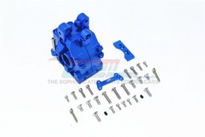GPM MAKX012 ALUMINUM FRONT GEAR BOX  1/5 ARRMA RC 4WD KRATON 8S BLX MONSTER TRUCK -ARA110002T1/T2 - BLUE - MAKX012-B