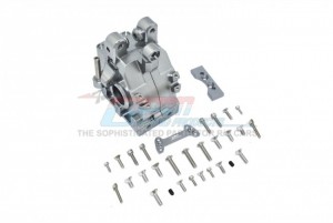 GPM MAKX012 ALUMINUM FRONT GEAR BOX  1/5 ARRMA RC 4WD KRATON 8S BLX MONSTER TRUCK -ARA110002T1/T2 - GUN SILVER - MAKX012-GS
