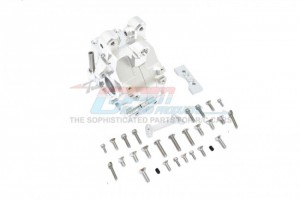 GPM MAKX012 ALUMINUM FRONT GEAR BOX  1/5 ARRMA RC 4WD KRATON 8S BLX MONSTER TRUCK -ARA110002T1/T2 - SILVER - MAKX012-S