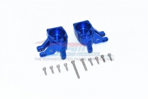 GPM RACING SCX3021B ALUMINUM INNER PART OF FRONT KNUCKLE ARMS 1/10 RC AXIAL SCX10 III - BLUE - SCX3021B-B