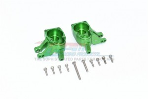GPM RACING SCX3021B ALUMINUM INNER PART OF FRONT KNUCKLE ARMS 1/10 RC AXIAL SCX10 III - GREEN - SCX3021B-G