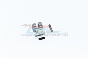 GPM RACING MAKS015R ALUMINUM REAR SUSPENSION LINK STABILIZER ARRMA 1/10 KRATON 4X4 4S BLX ARA102690 - GUN SILVER - MAKS015R-GS