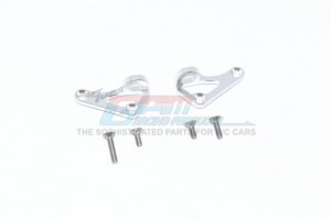 GPM ALUMINUM FRONT BODY POST MOUNT AXIAL RACING 1/10 4WD SCX10 III JEEP WRANGLER RUBICON JLU AXI03007 - SILVER - SCX3201FB-S