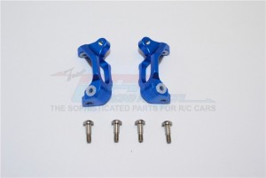 GPM MYT019 HIGH STRENGTH ALLOY FRONT C HUBS AXIAL 1/18 YETI JR - Blue - MYT019-B