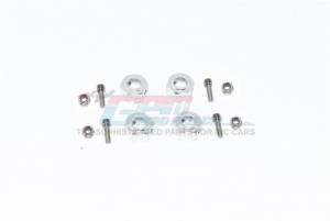 GPM MAG010/12X7M-B ALUMINIUM HEX ADAPTER 12mm X 7mm ARRMA 1/10 GRANITE /  BIG ROCK CREW CAB - SILVER - MAG010/12X7M-S