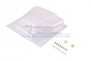 GPM TRX4ZSP70A-OC SCALE ACCESSORIES:TRANSPARENT HOOD FOR TRX4 DEFENDER - TRX4ZSP70A-OC