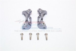 GPM MYT019 HIGH STRENGTH ALLOY FRONT C HUBS AXIAL 1/18 YETI JR - Gun silver - MYT019-GS