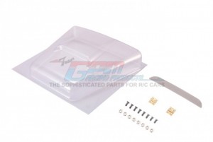 GPM TRX4ZSP70B-OC SCALE ACCESSORIES:TRANSPARENT HOOD FOR TRX4 DEFENDER - TRX4ZSP70B-OC