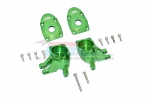 GPM SCX3021 ALUMINUM FRONT KNUCKLE ARMS AXIAL RACING SCX10 III / CAPRA 1.9 UNLIMITED - GREEN - SCX3021-G