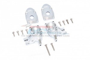 GPM SCX3021 ALUMINUM FRONT KNUCKLE ARMS AXIAL RACING SCX10 III / CAPRA 1.9 UNLIMITED - SILVER - SCX3021-S