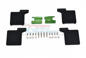 GPM SCX3ZSP10F SCALE ACCESSORIES: FRONT MUD FLAP  FOR AXIAL RACING SCX10 III JEEP ROCK CRAWLER - SCX3ZSP10F-G