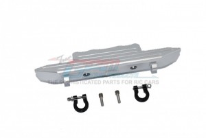 GPM SCX3330F ALUMINUM FRONT BUMPER +D-RINGS FOR AXIAL RACING 1/10 RC  SCX10 III JEEP - SCX3330F-S