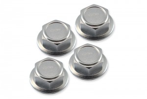 GPM MAKX005 ALUMINUM WHEEL LOCK ARRMA 1/5 4WD RC KRATON 8S BLX MONSTER TRUCK - SILVER - MAKX005-S