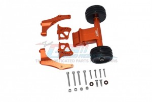 GPM MAKX040R ALUMINUM REAR WHEELIE WITH WING MOUNT ARRMA 1/5 4WD RC KRATON 8S BLX MONSTER TRUCK - ORANGE - MAKX040R-OR