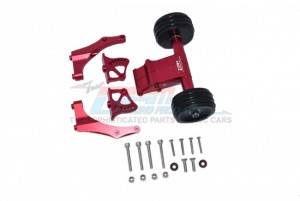 GPM MAKX040R ALUMINUM REAR WHEELIE WITH WING MOUNT ARRMA 1/5 4WD RC KRATON 8S BLX MONSTER TRUCK - RED - MAKX040R-R