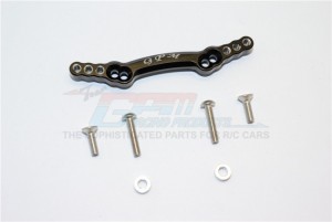 GPM MYT028 ALUMINIUM FRONT SHOCK TOWER AXIAL RACING RC 1/18 YETI JR - Black - MYT028-BK