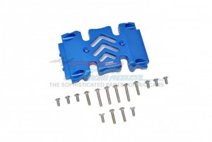 GPM SCX3038B ALUMINUM CENTER GEAR BOX CASE 1/10 AXIAL RACING SCX10 III ROCK CRAWLER - BLUE - SCX3038B-B