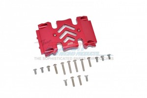 GPM SCX3038B ALUMINUM CENTER GEAR BOX CASE 1/10 AXIAL RACING SCX10 III ROCK CRAWLER - RED - SCX3038B-R
