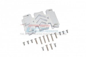 GPM SCX3038B ALUMINUM CENTER GEAR BOX CASE 1/10 AXIAL RACING SCX10 III ROCK CRAWLER - SILVER - SCX3038B-S