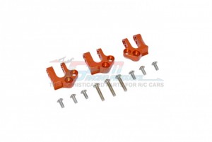 GPM SCX3038BB ALLOY CENTER GEAR BOX CASE MOUNT 1/10 AXIAL RACING SCX10 III ROCK CRAWLER - ORANGE - SCX3038BB-OR