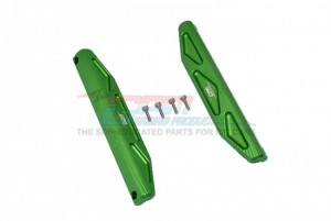 GPM HS014 ALUMINUM CHASSIS NERF BARS  1/10 TRAXXAS RC 4WD HOSS 4X4 VXL 3S 90076 - GREEN - HS014-G